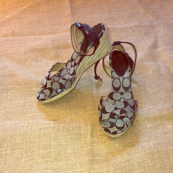 Coach Shoes - ✨Coach Wedges